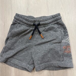 Mayoral Gray Shorts with Orange Details Boys size 2